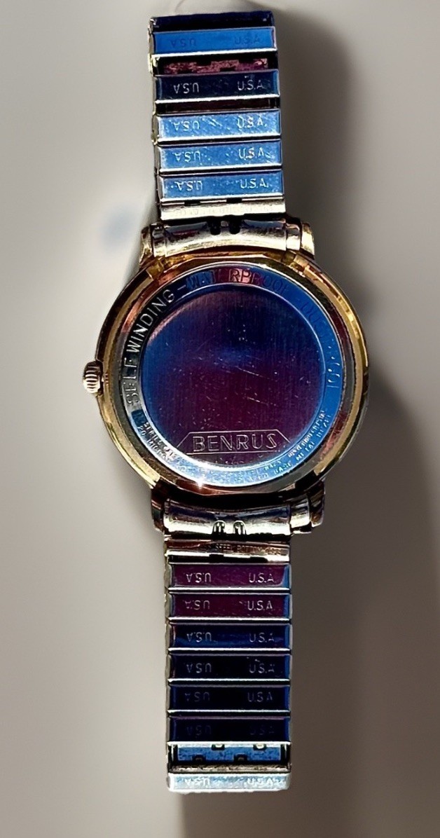 1960s Benrus Sea Lord Automatic Watch Series 1345 W/ Original Box – RUNS Vtg