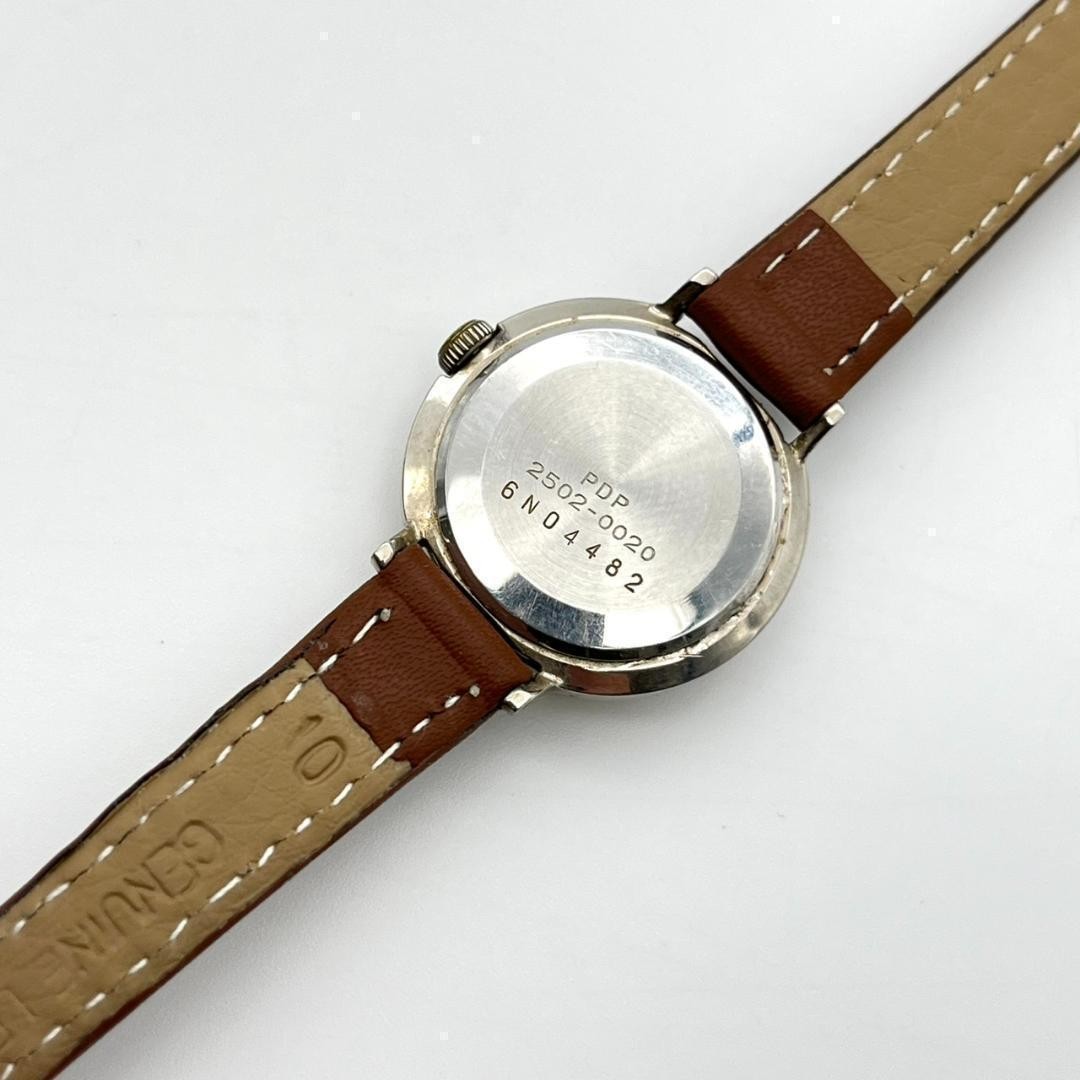 Rare Seiko Diashock Date manual winding watch, 23 jewels, new strap, women’s