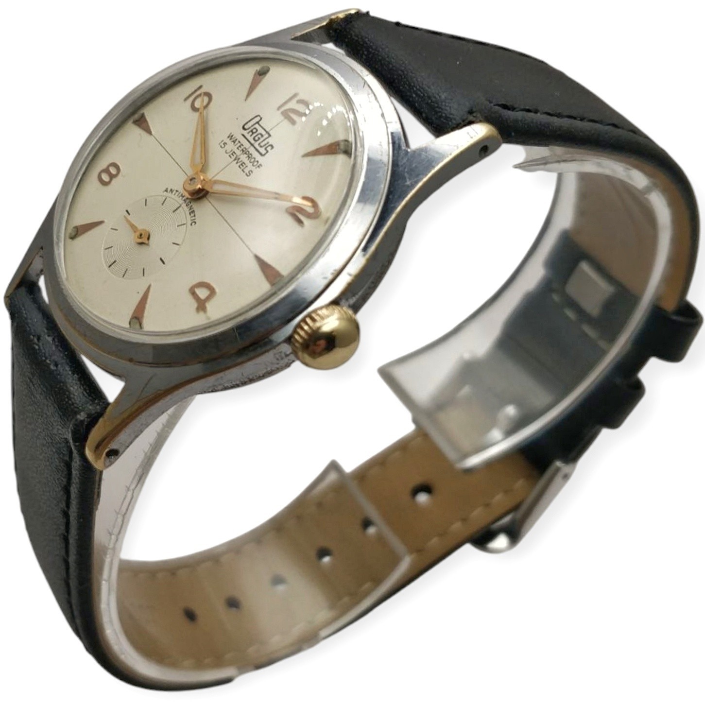 Orgus 32.5Mm 1950S Calibre Cupillard 233 Lebrocantheure Montre Vintage Watch