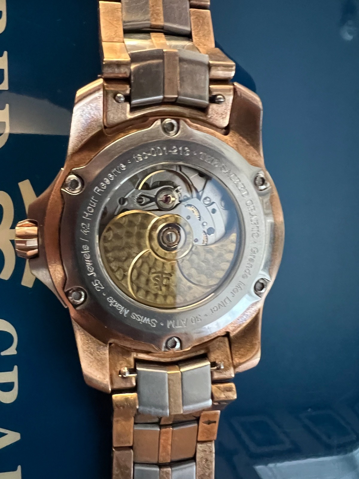 Bronze watch The Sacred Crafts la Grande Mer.