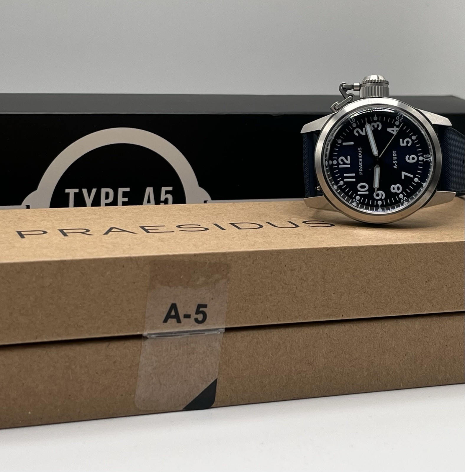 Praesidus A-5 UDT Blue Sunray Men’s Automatic Watch