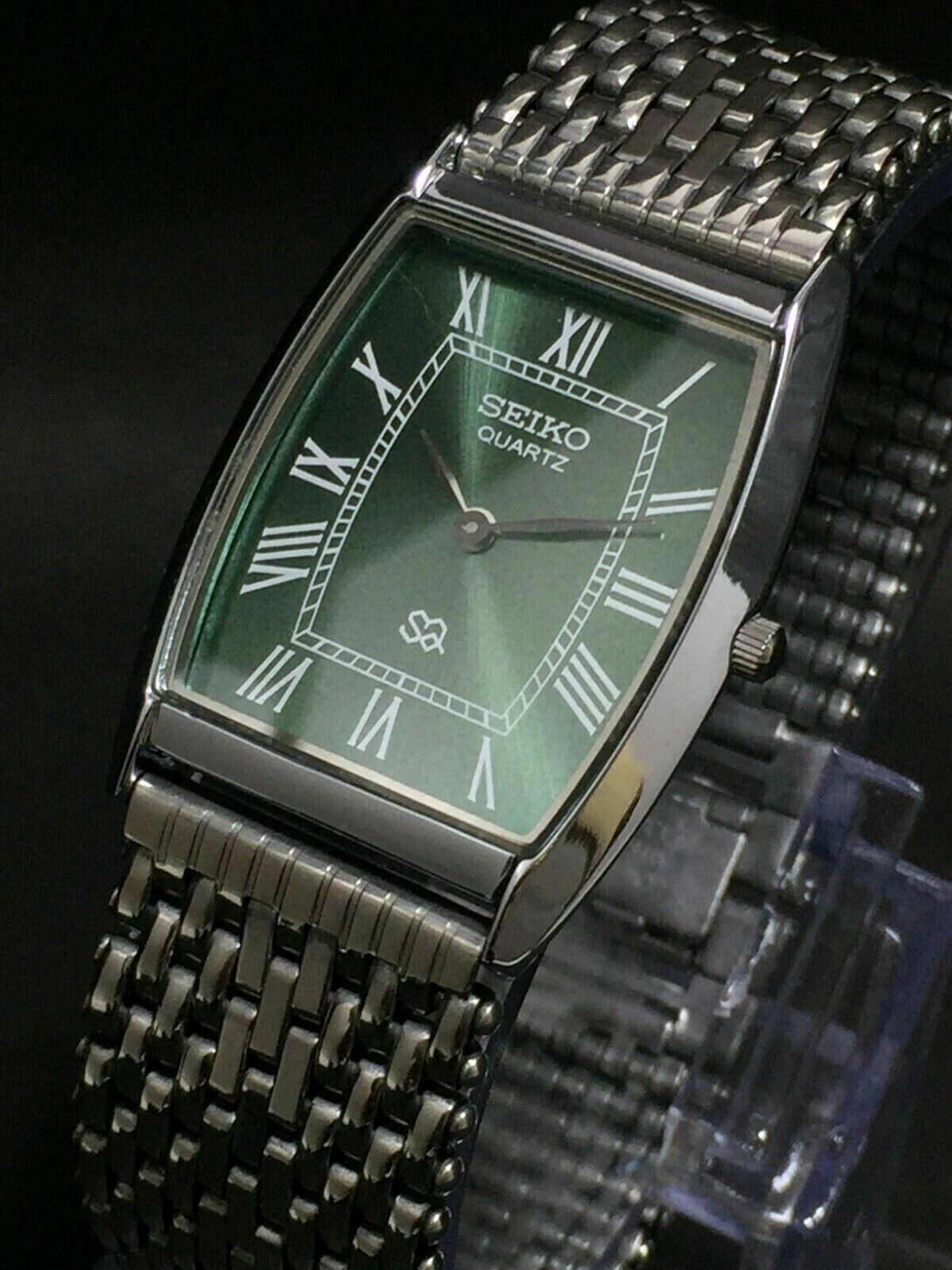 Vintage Seiko Slim Quartz Men’s Wrist Watch – Comes With New Battery, New Band