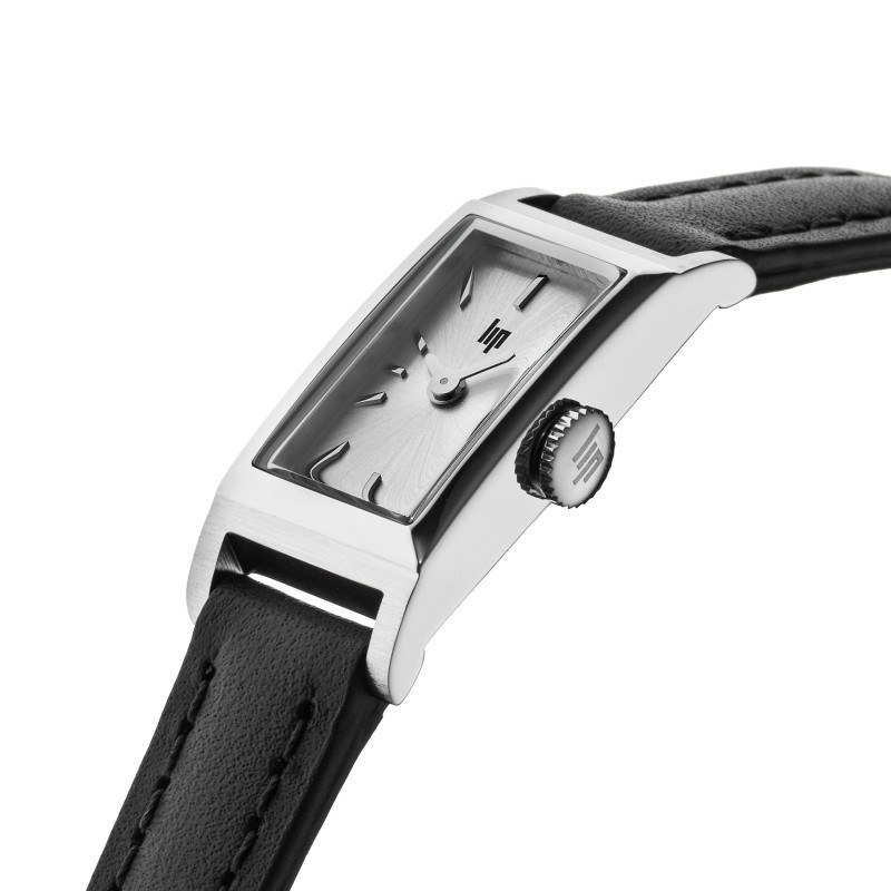Lip Churchill T13 Baguette 671931 Womens Leather Strap White Dial 23.5×41.5mm