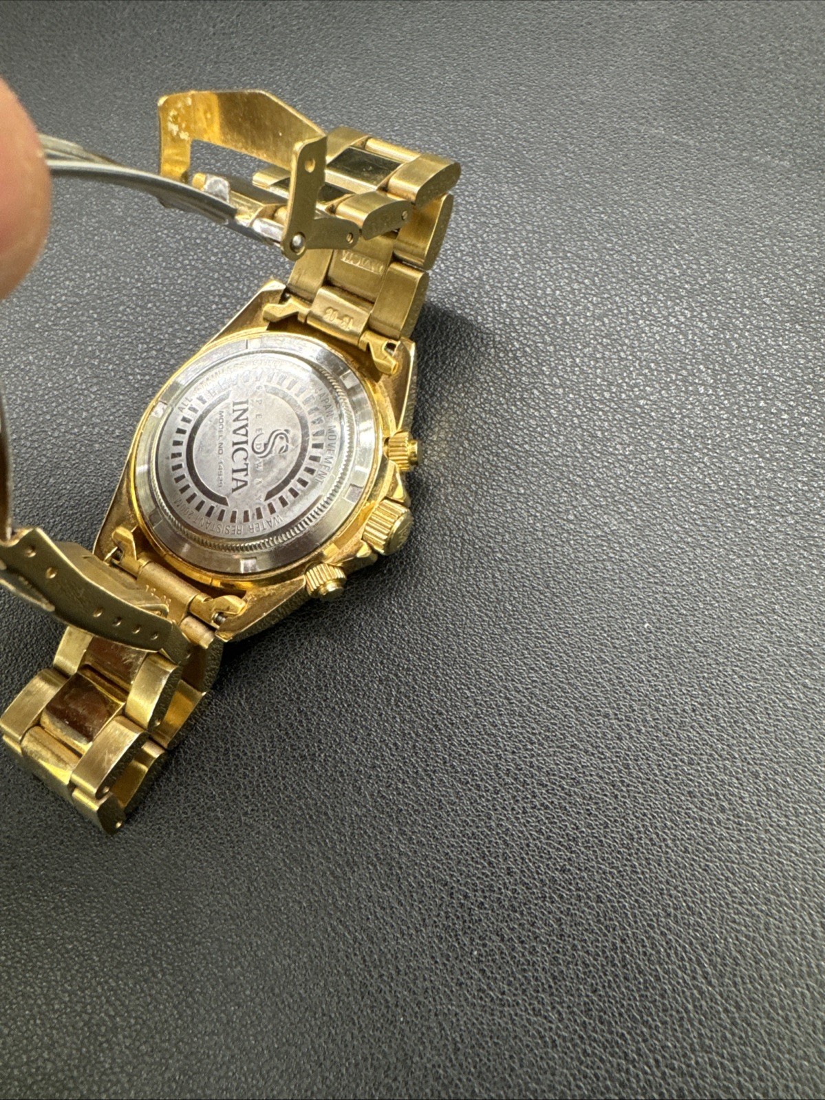 Invicta Speedway Chronograph Gold Dial Men’s Watch 14929