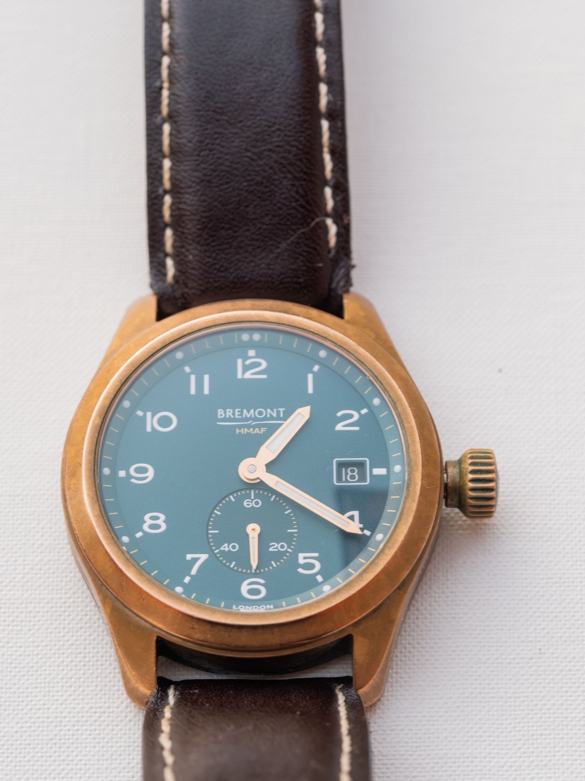 Bremont Broadsword Bronze Mens Automatic Watch 2023 Full Set 40mm