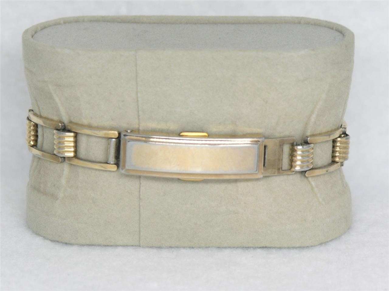 VINTAGE HUGE 47MM 14K GOLD FILLED GRUEN CURVEX WRISTWATCH, SIGNED 3X, SERVICED!
