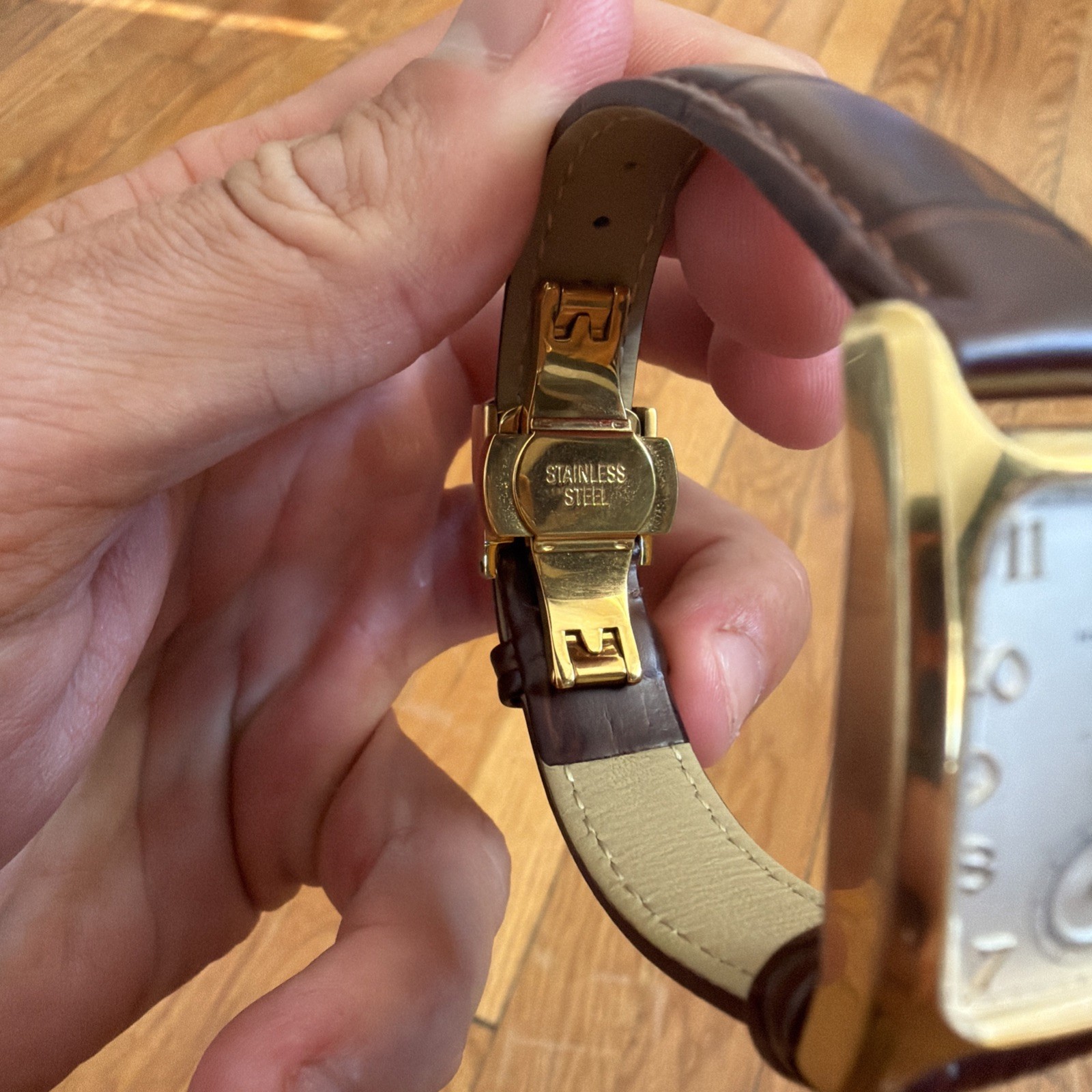 80’s HAMILTON American Classic Boulton quartz wristwatch Indiana Jones