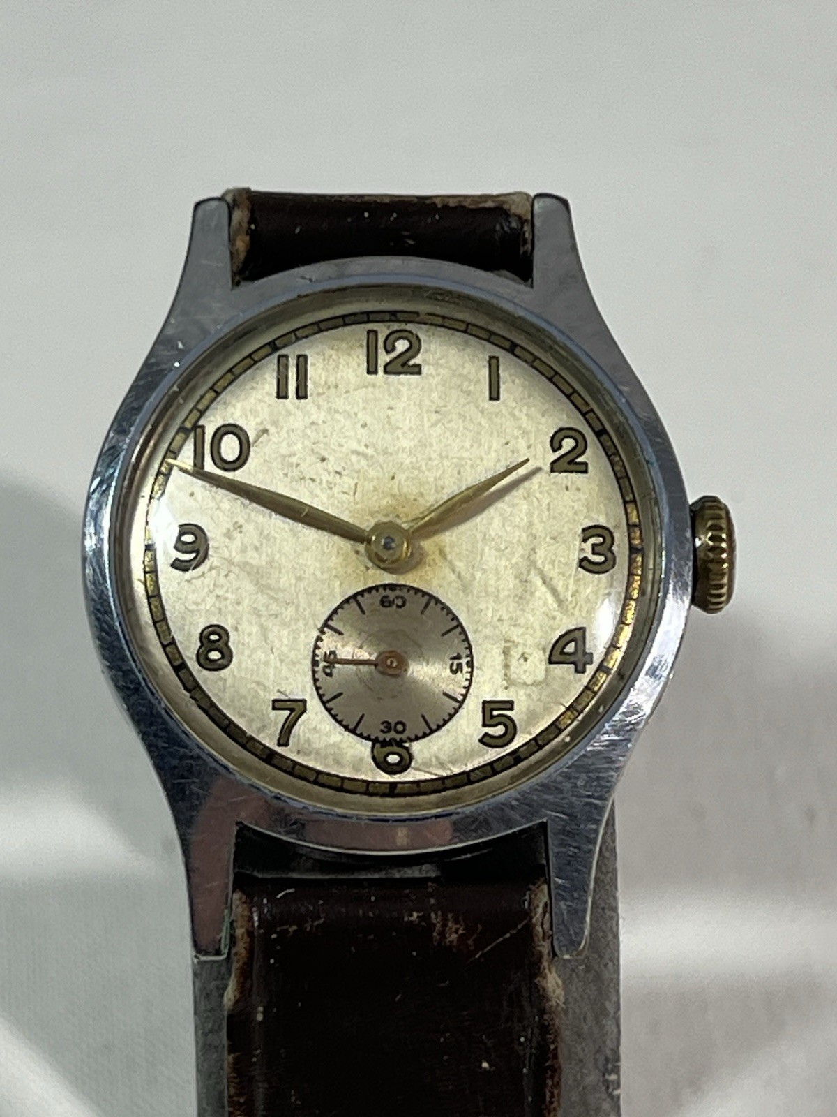 Vintage Military Style Watch, None Runner.