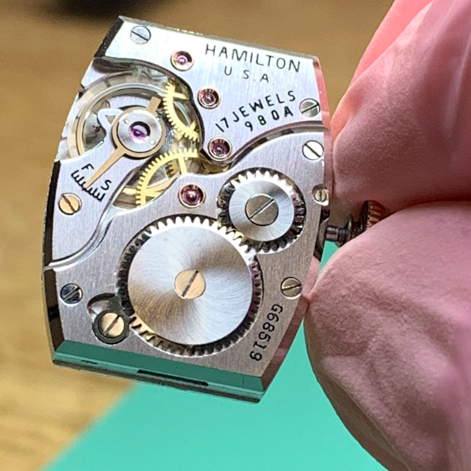1938 Hamilton Seckron Doctors Watch