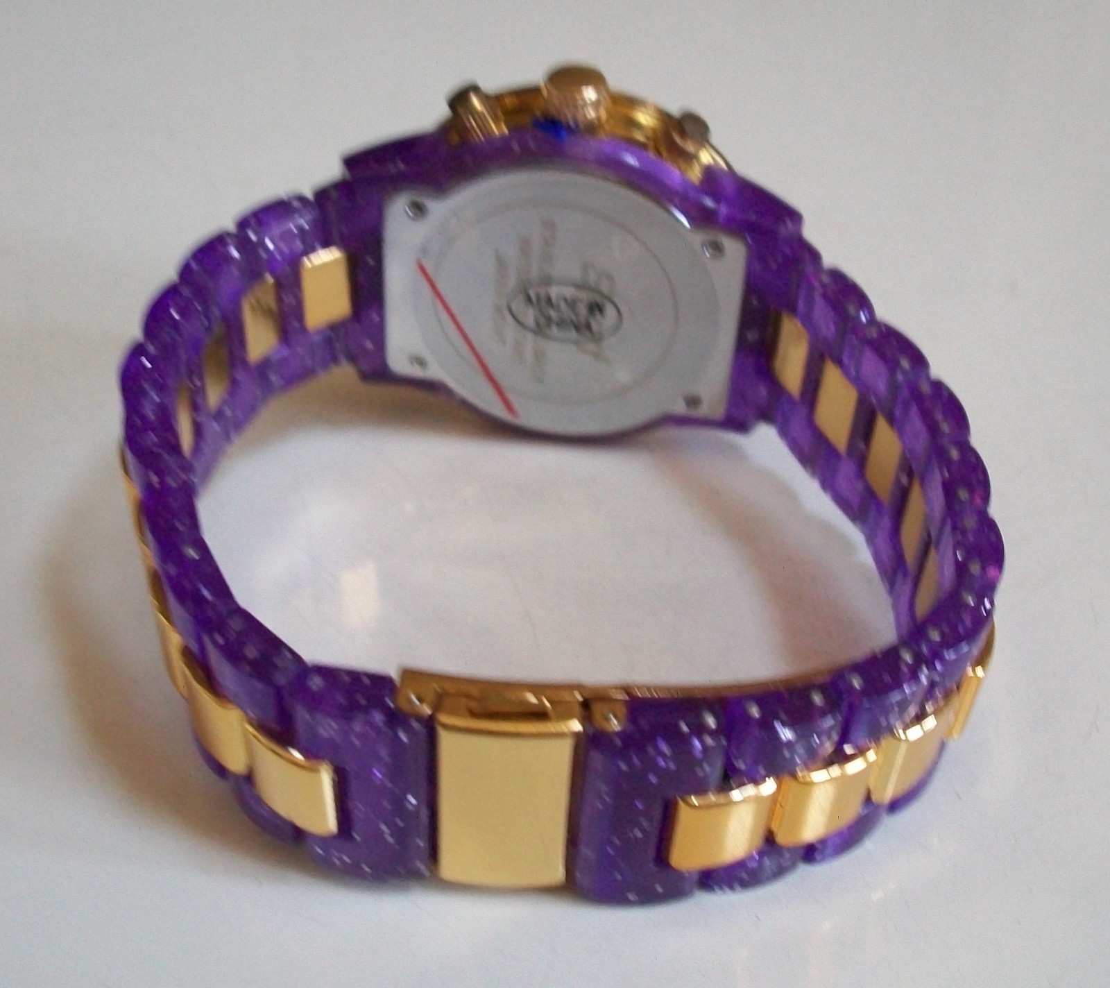 Pancreatic cancer Awareness Purple Ribbon (also symbol for Alzheimer’s) Watch