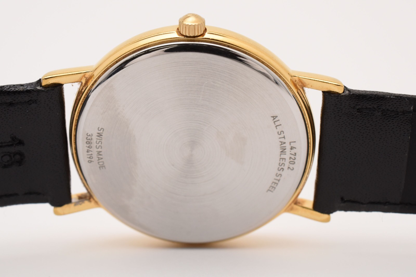 【 NEAR MINT 】 Longines Grand Classic L4.720.2 Gold Dial Date Quartz Men’s Watch