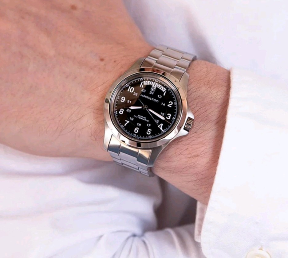 Hamilton Khaki King Men’s Black Watch – H644550