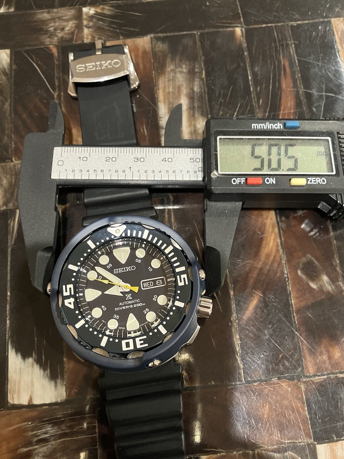 SEIKO PROSPEX SRP653K1 BLUE BABY TUNA SPECIAL EDITION AUTOMATIC WATCH