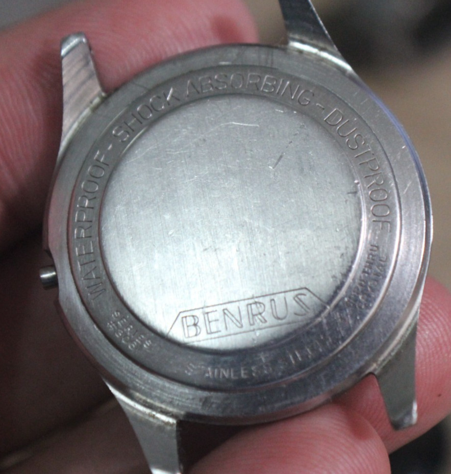 BENRUS Mechanical 17 Jewels Men’s Watch DR 2F1