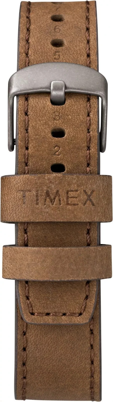 Timex Waterbury Men’s Quartz Watch TW2R38600 Cream Dial Brown Leather Strap 40mm