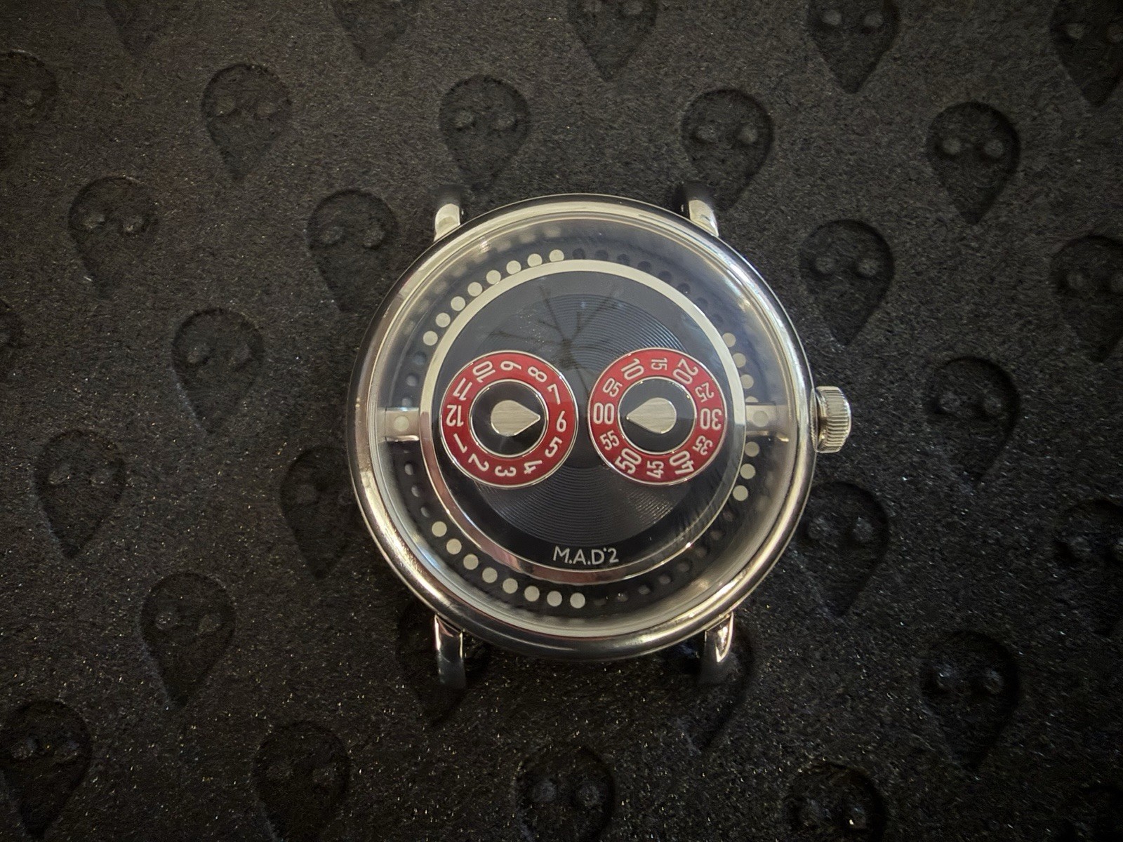 MB&F M.A.D.2 R&B Red & Black with Box and All Accessories, redemption