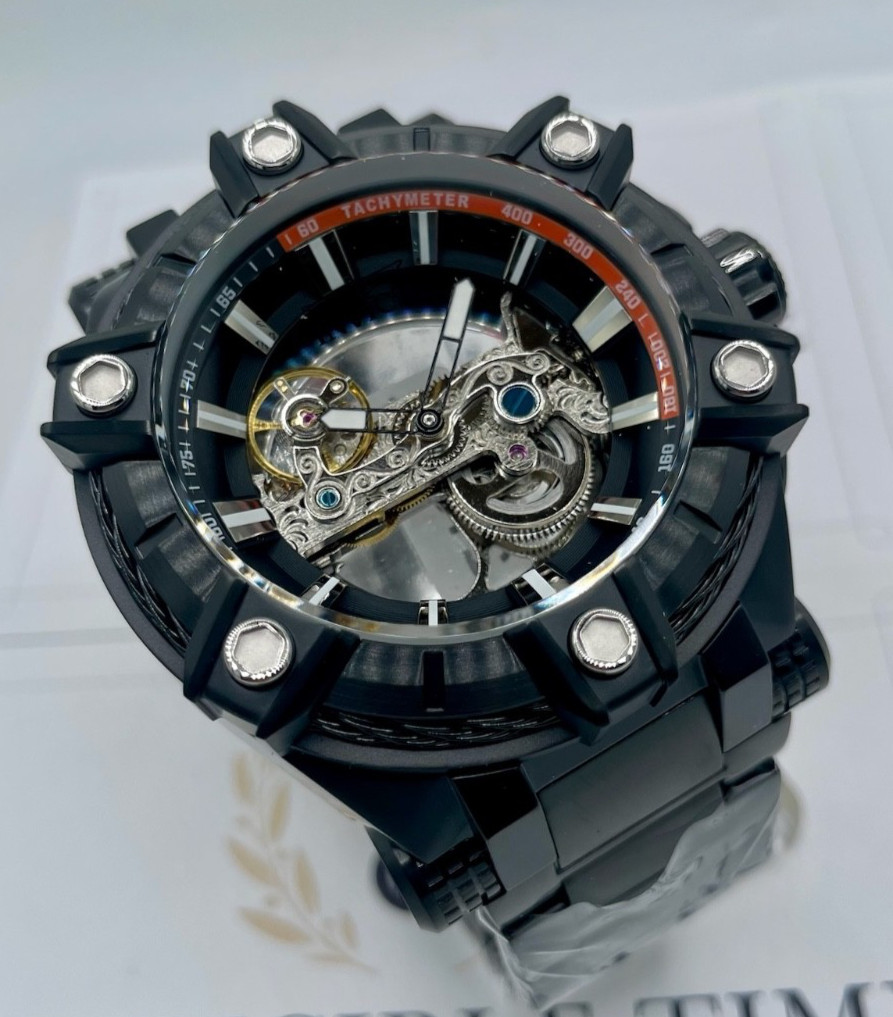 Invicta Bolt Phantom Automatic Men’s Watch – 52mm, Black (49059)