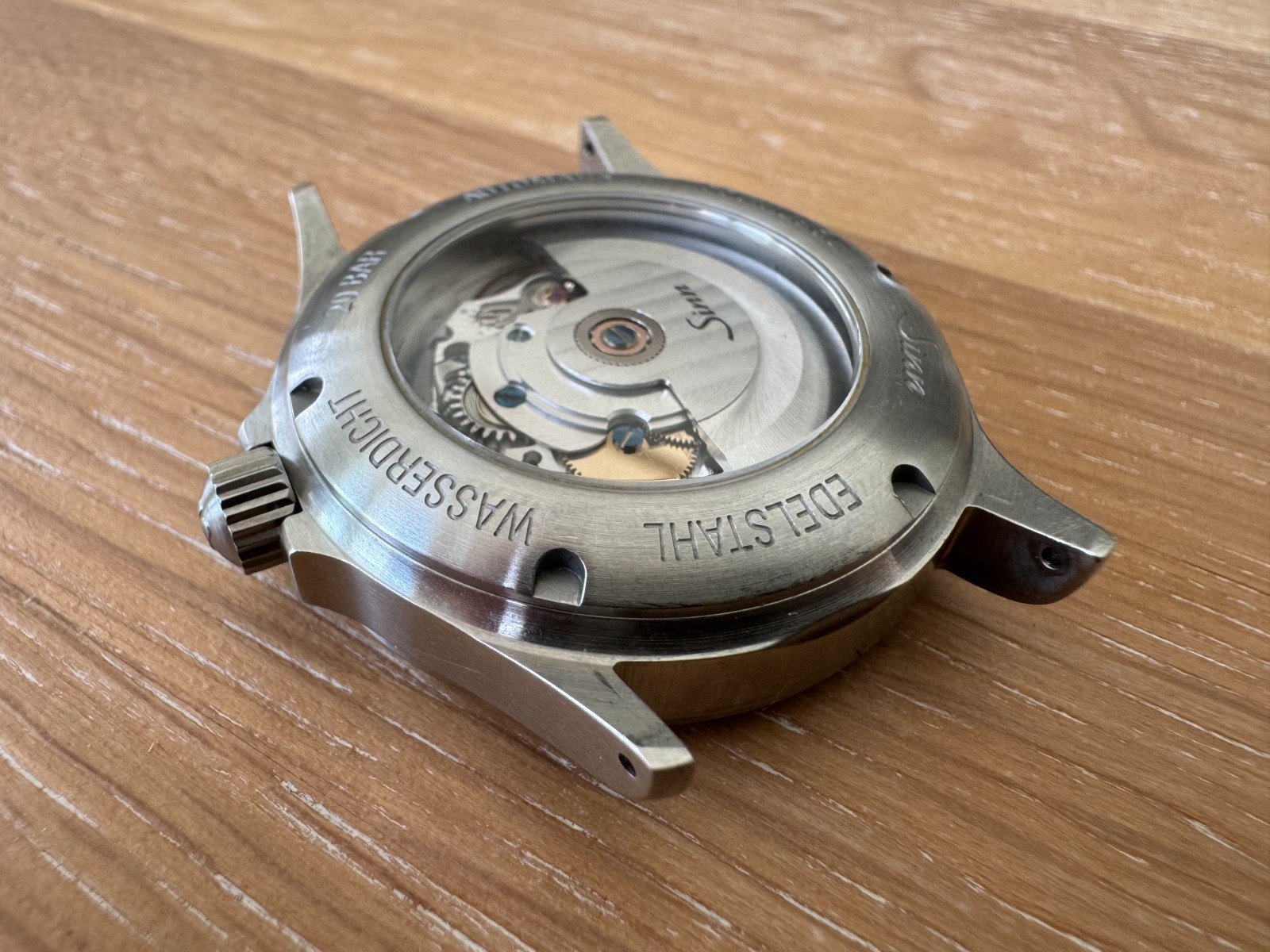 Sinn 556i H-Link Bracelet Automatic Watch – Box and Papers – Extra Sinn Strap