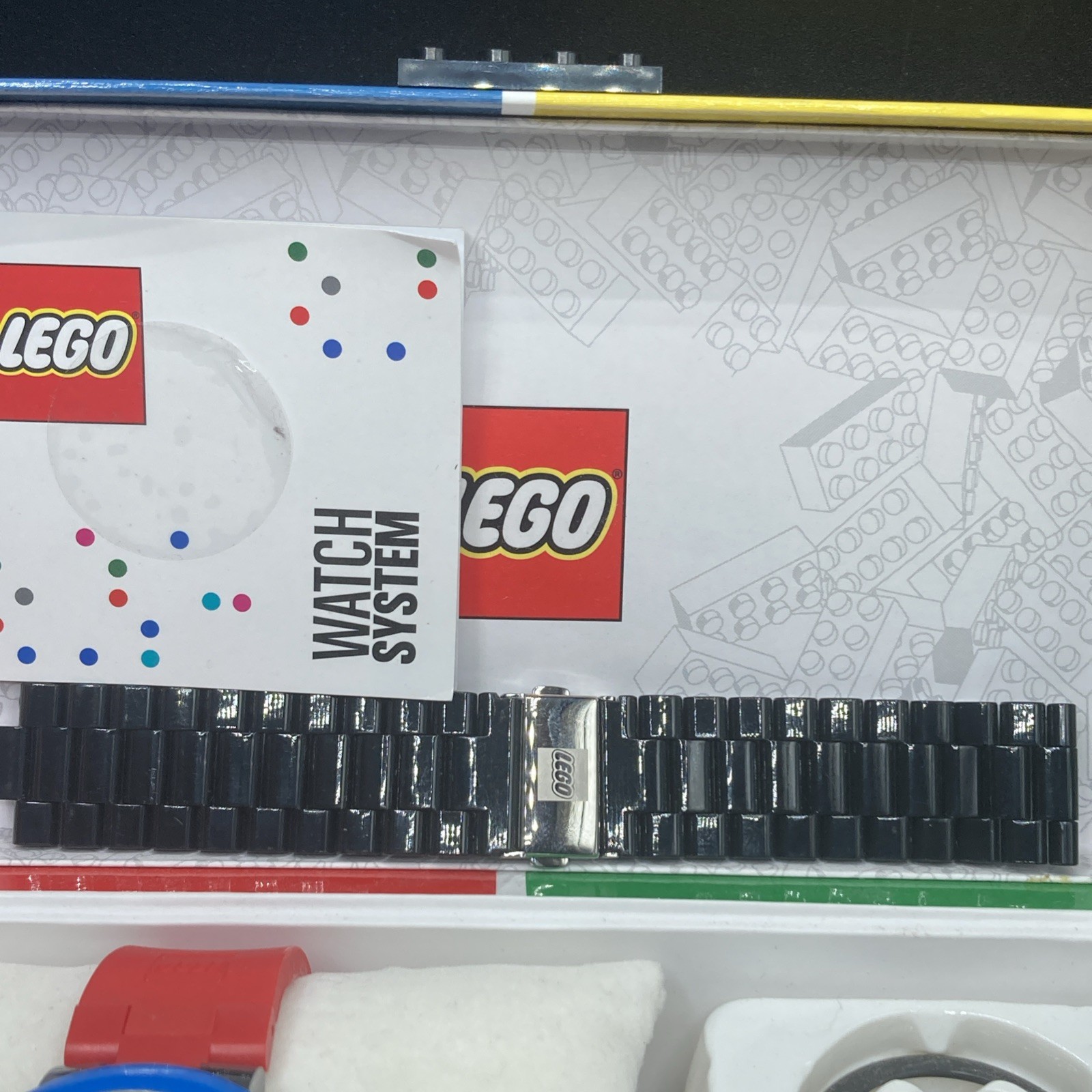 2013 RARE LEGO Adult Watch System by ClicTime – Nice Condition– Working