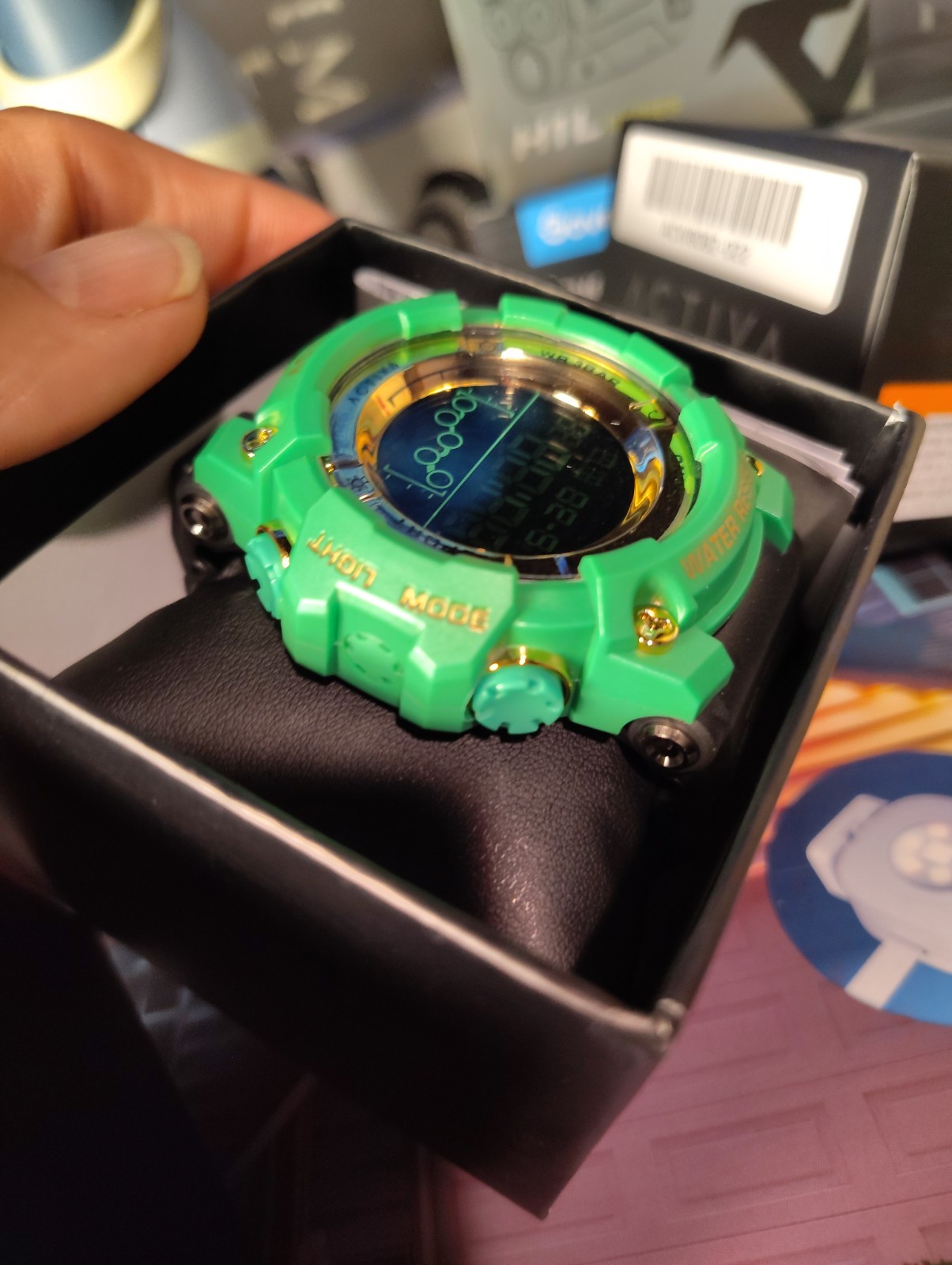 Activa X Invicta Men’s Digital Watch DEAL! The Green Hulk & Frosty White. BOTH!