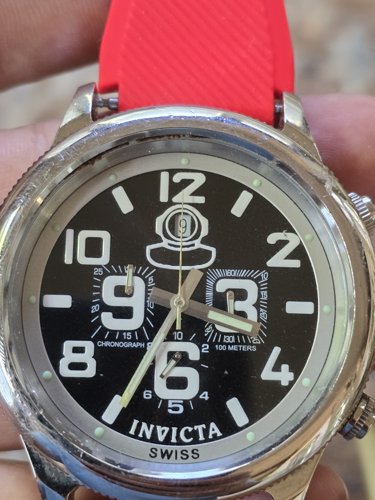 INVICTA 4578 RUSSIAN DIVER STAINLESS MEN’S Watch .Classic Vintage Classic