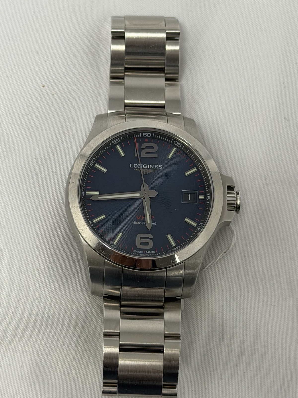 Longines Conquest V.H.P. Blue Men’s Watch – L3.716.4