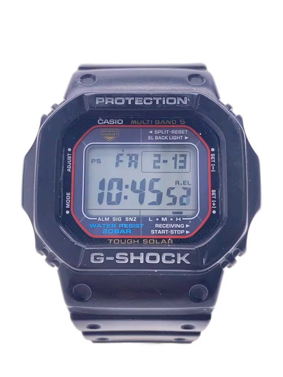 CASIO Solar Watch G SHOCK Digital BLK GW M5600