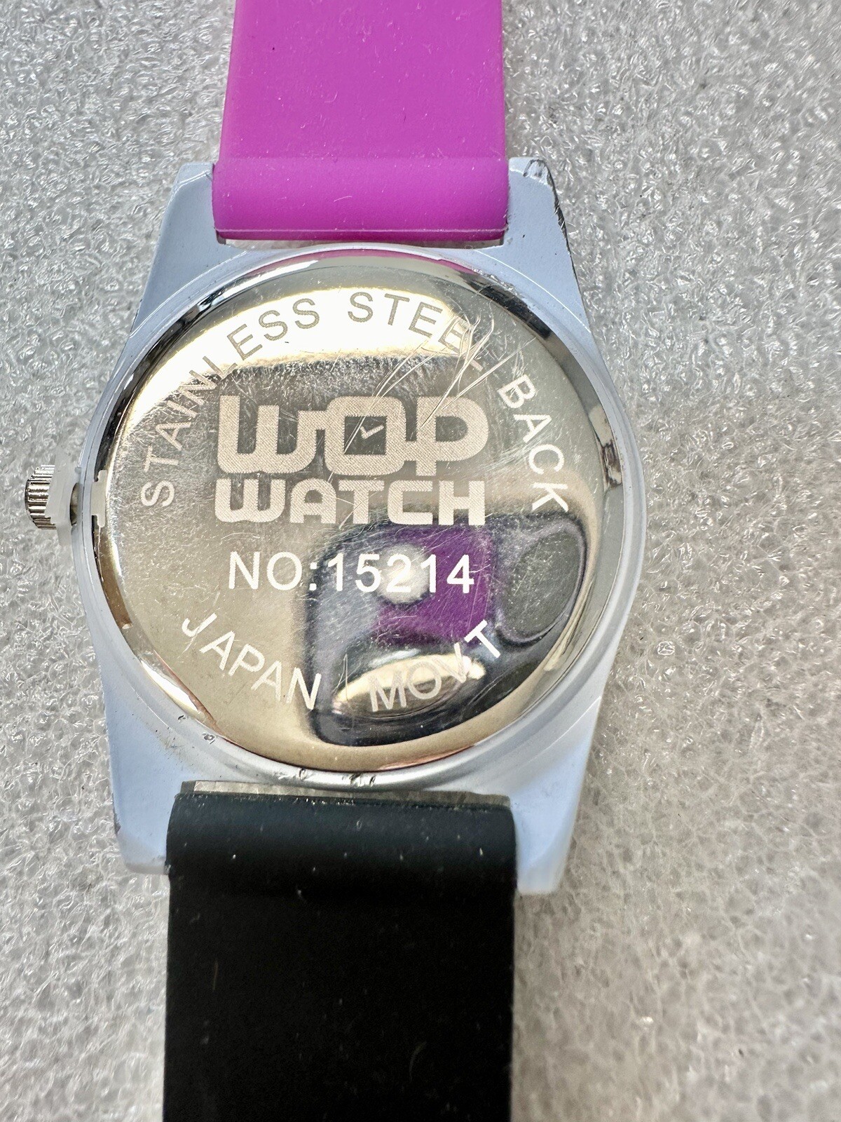 Wopwatch Pop Art NO: 15214 Japan Movement Quartz WORKING
