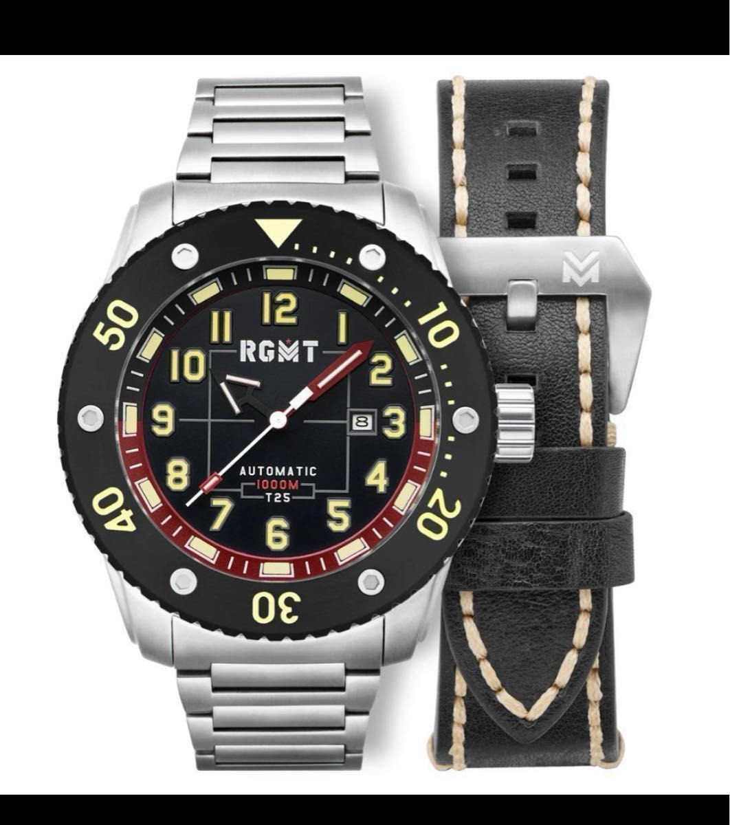 [B1P] RGMT All Brite Tritium Automatic 1000m Diver Mens Watch [v7z]