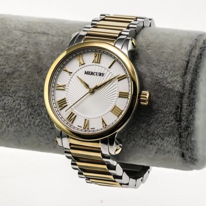 Mercury – Swiss Made Watch – ME385-SG-1 Quartz 36 mm. ME385 50m (5 ATM, 169