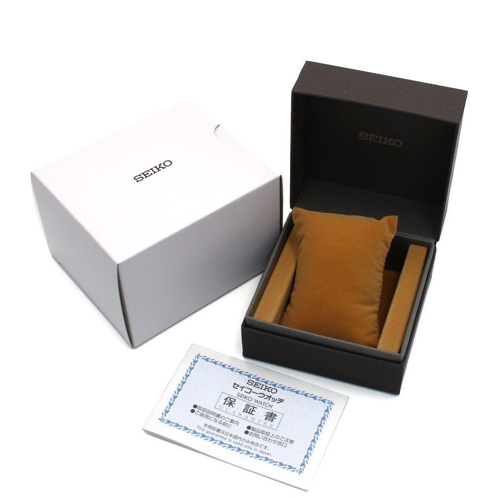 SEIKO SBTR026 SPIRIT Chronograph Analog Watch Quartz Battery Men’s Brown Silver