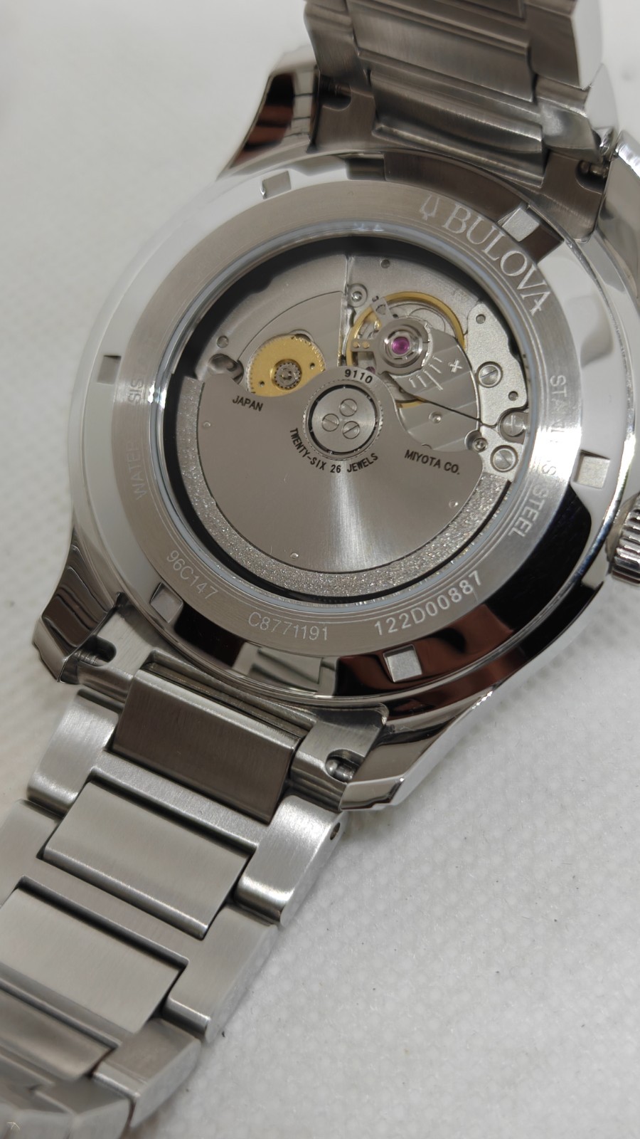 Bulova Wilton Power Reserve, Blue Dial, Automatic – 96C147