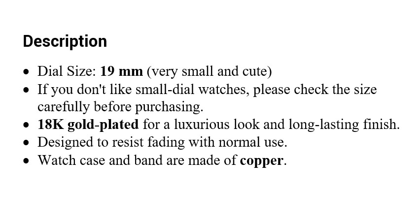 Women’s Luxury Bracelet Quartz Watch Gold Elegant Jewelry Small Wristwatch Gift