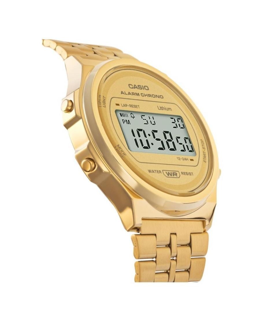 CASIO Women Digital Quartz Casual Watch Classic Dress Golden Dial Waterproof Rou
