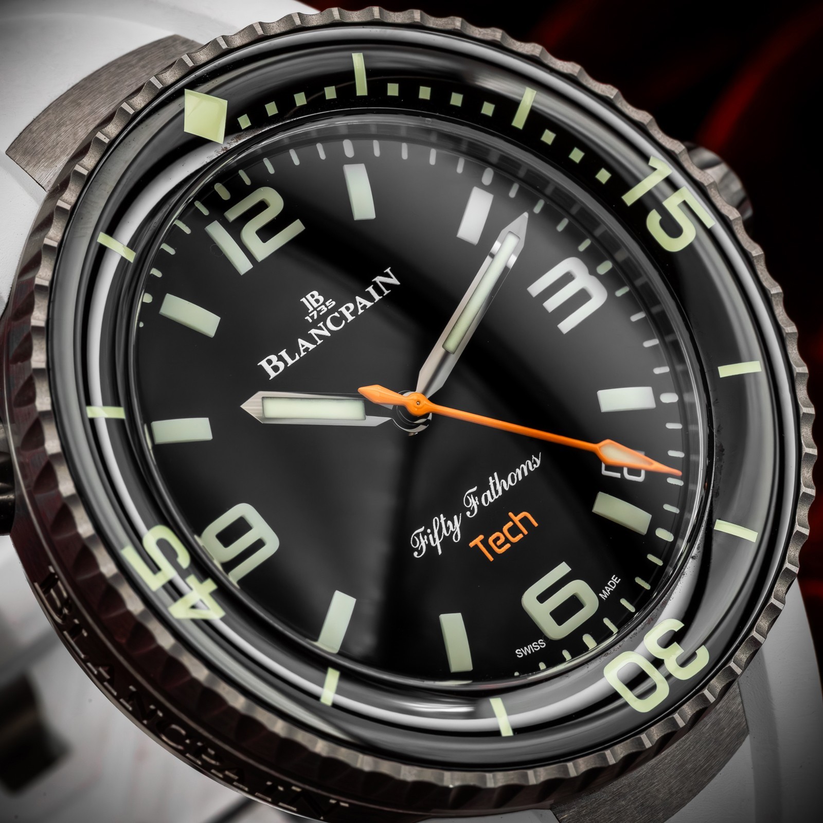Blancpain Fifty Fathoms Tech Titanium 45mm 5029-12B30-94A Complete Set