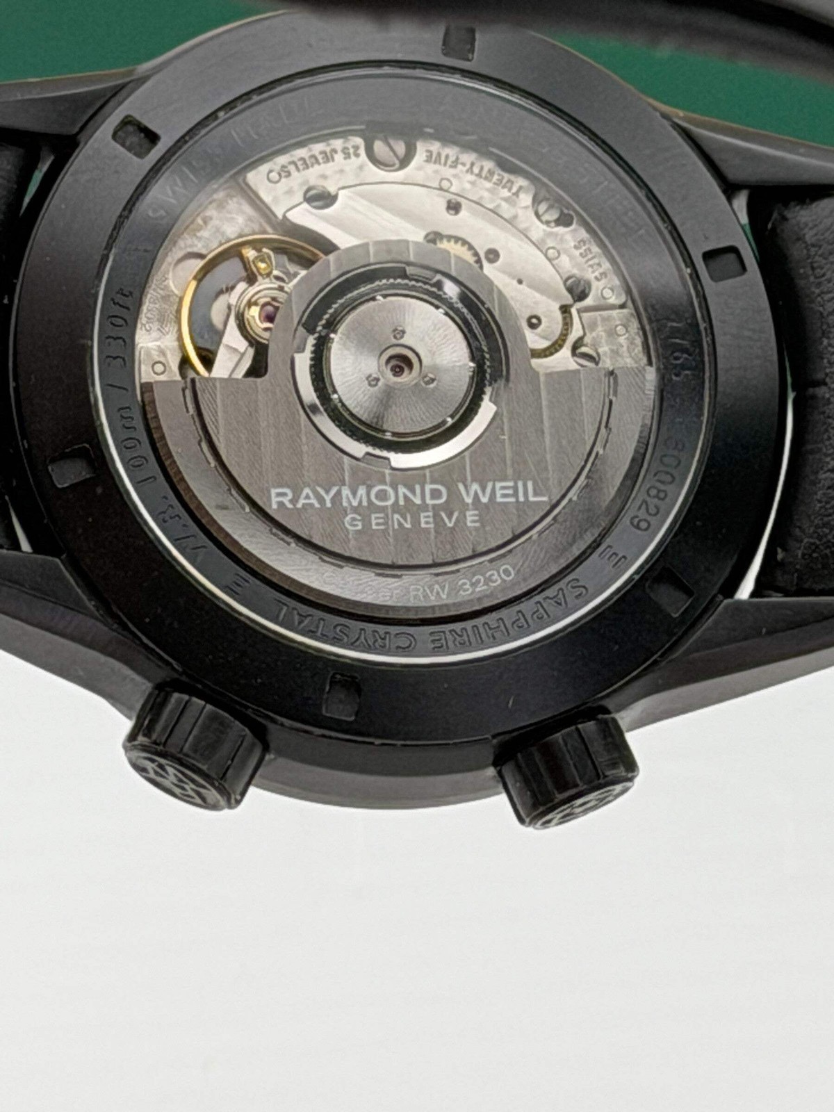 Raymond Weil Freelancer GMT, Black DLC Coated, 41mm, 2765-BKC-20001, Box and Boo
