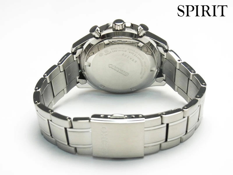 SEIKO Spirit SBTR009 Quartz Chronograph Men’s Watch Authentic Japan