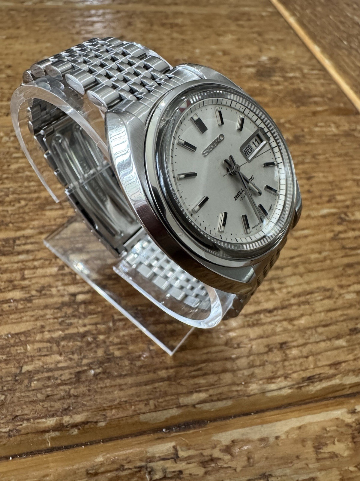 Seiko Bell-matic 4006-7002 Vintage Watch Automatic Stainless Steel Men’s Used