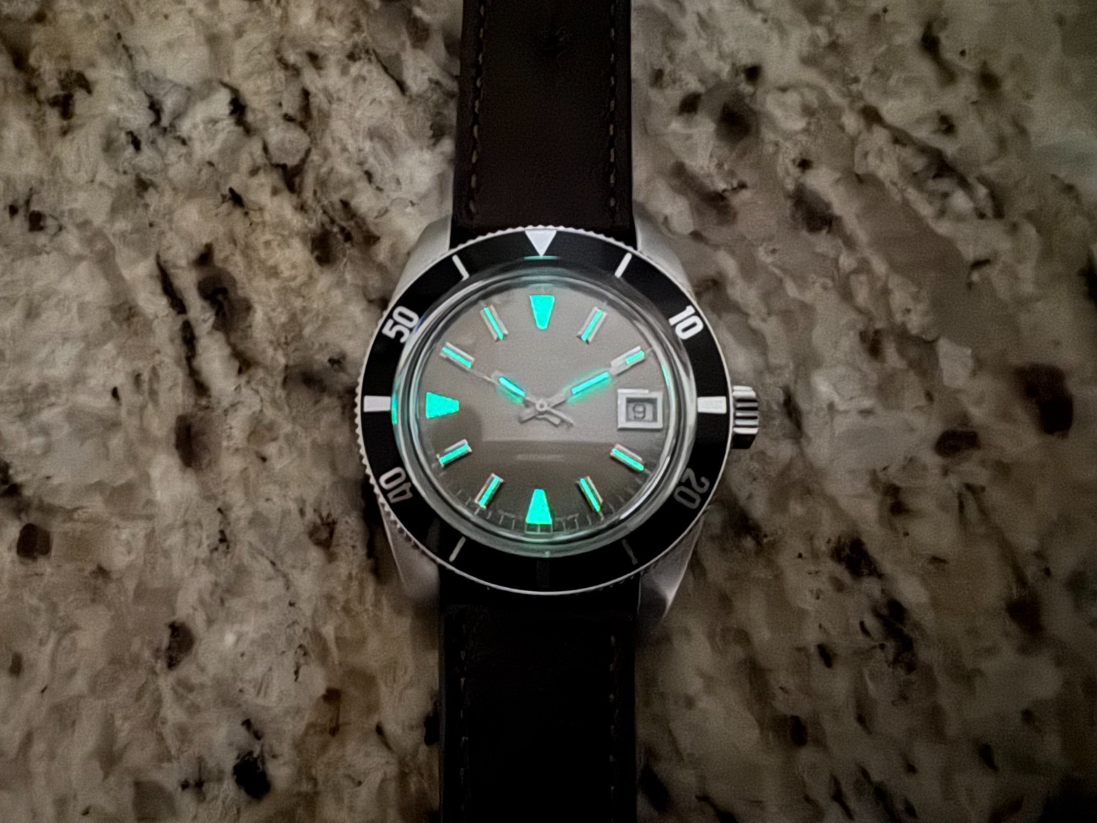 Retras Swiss Automatic Diver Watch 38.5mm STP 1-11 Limited Edition 1 of 50 Rare