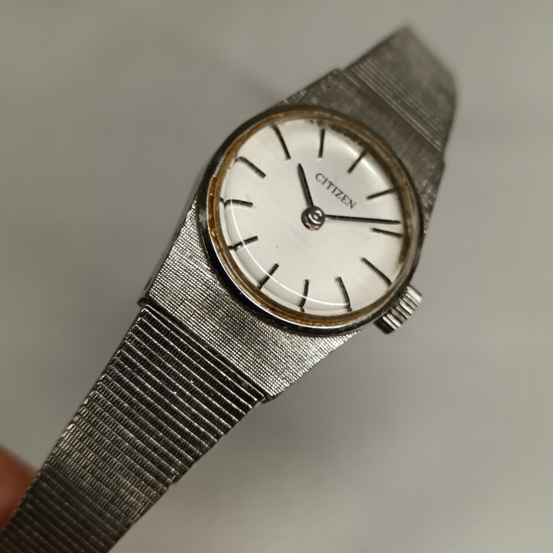 Citizen Wrist Watch Silver Stainless Steel Vintage *Spares/Repairs* | Preloved