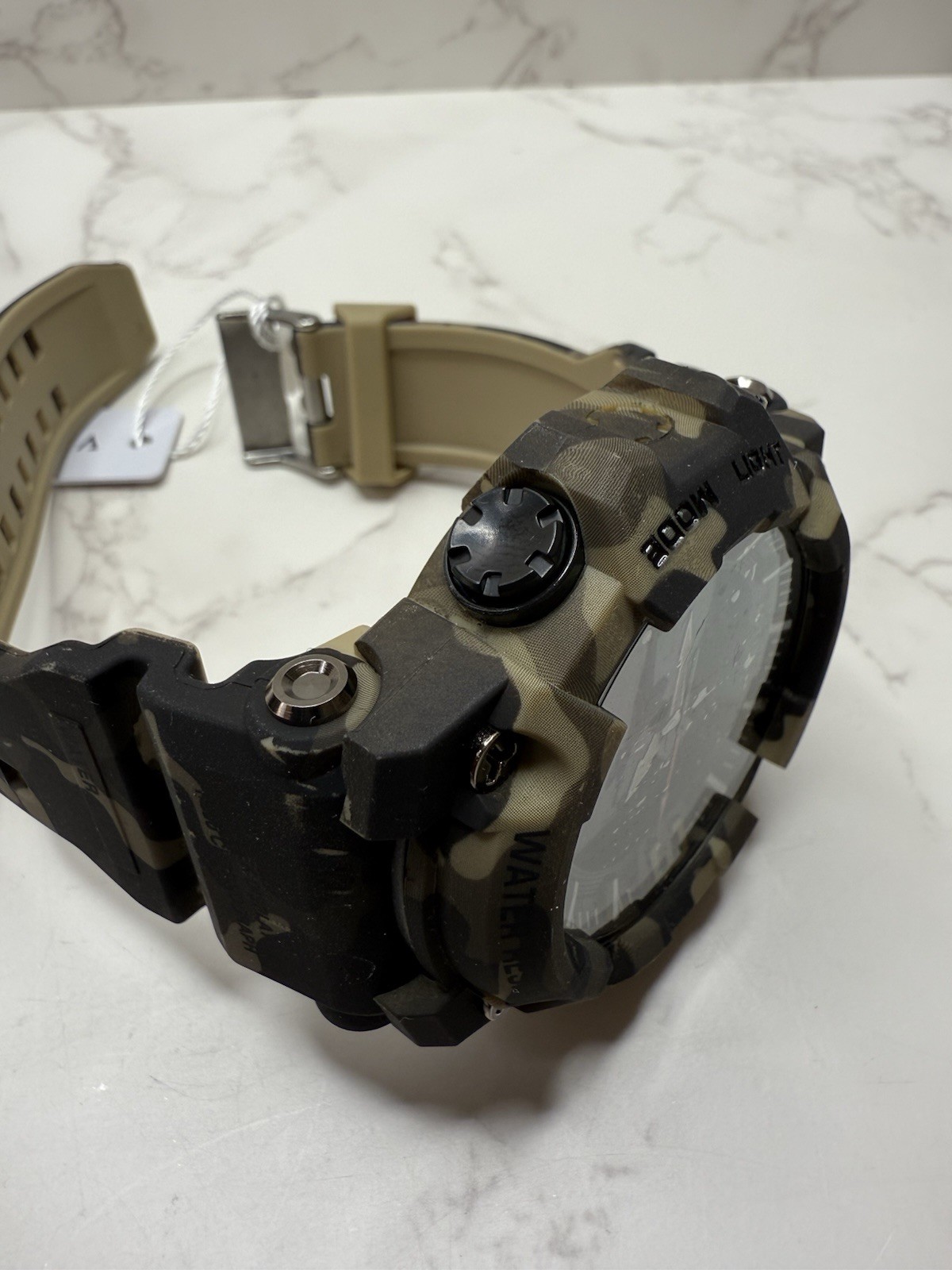 Activa X 53mm Invicta Dual Time Mens Watch ACW8049MC-002 Camouflage/Tan