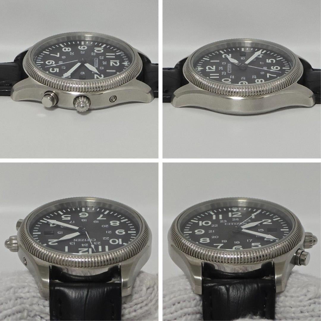 Citizen Solar H11A-S068517 Pilot Watch Black Japan 0714212