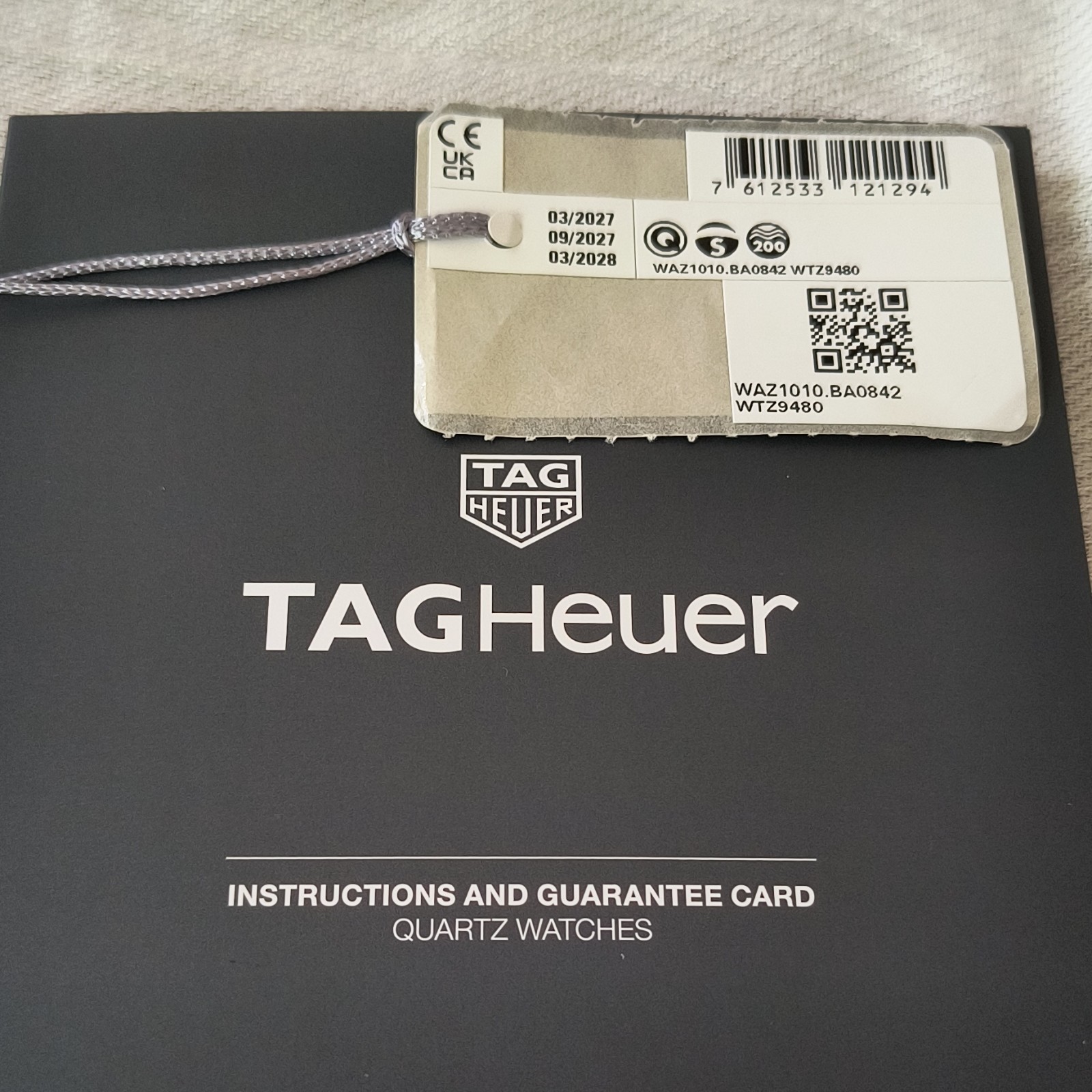 TAG Heuer Formula 1 Quartz 43mm Blue Dial SS Bracelet Date 200m Box Papers