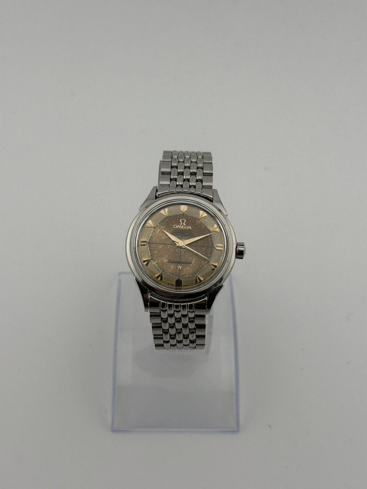 Newly Restored OMEGA Constellation Cal 551 Watch 167.005 w/sunburn patina