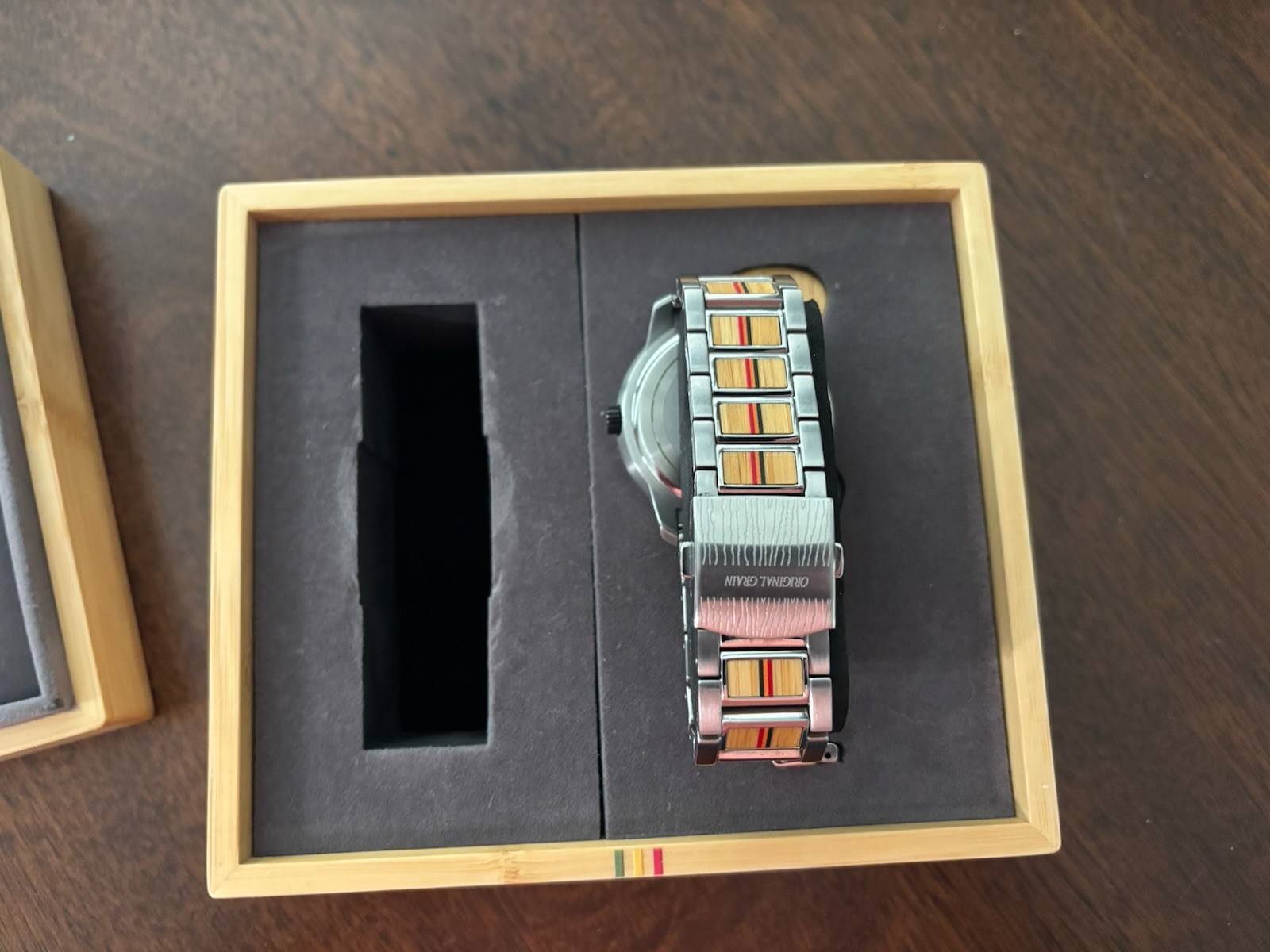 Original Grain “One Love” Ltd. Edition Bob Marley Bamboo 46mm Watch- NIB