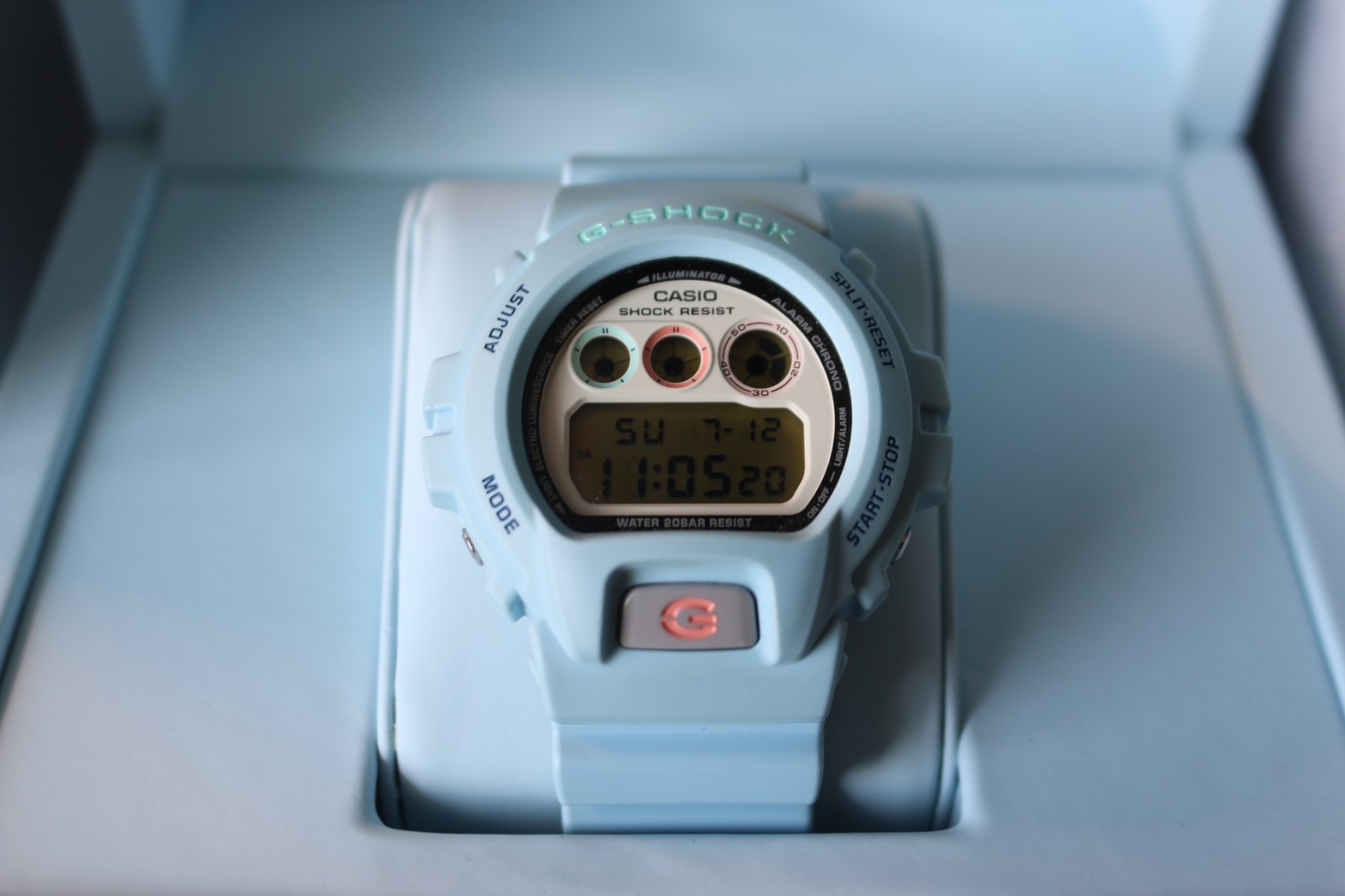 John Mayer x Hodinkee x Casio G-Shock Blue (USED WITH BOX)