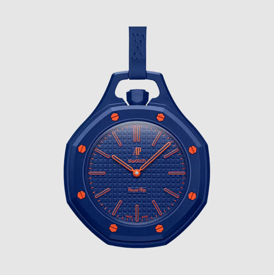 Swatch x Audemars Piguet Bioceramic Royal Pop Orenji Hachi, (100% Authentic)