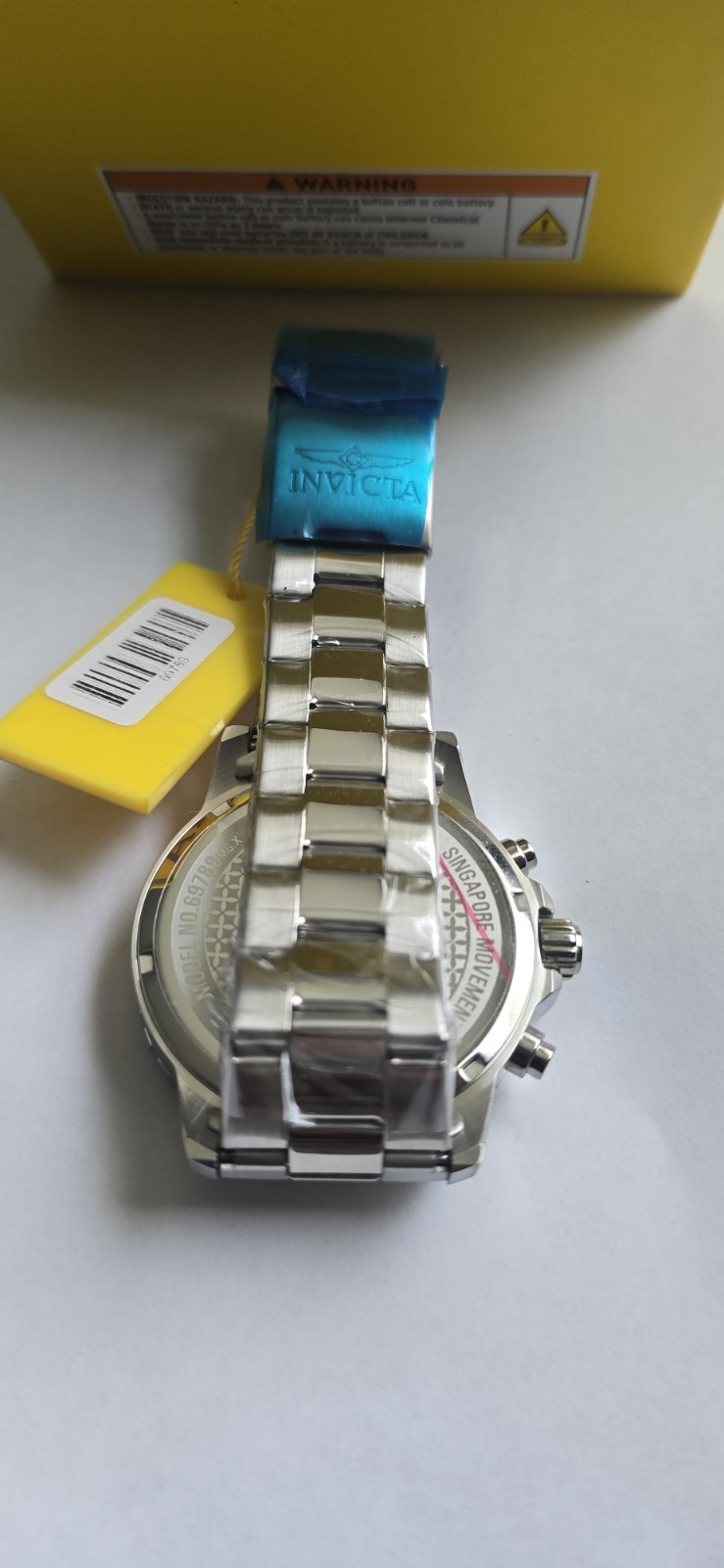Invicta 13783 Specialty Chronograph Mens Watch Black Dial 45mm Stainless…