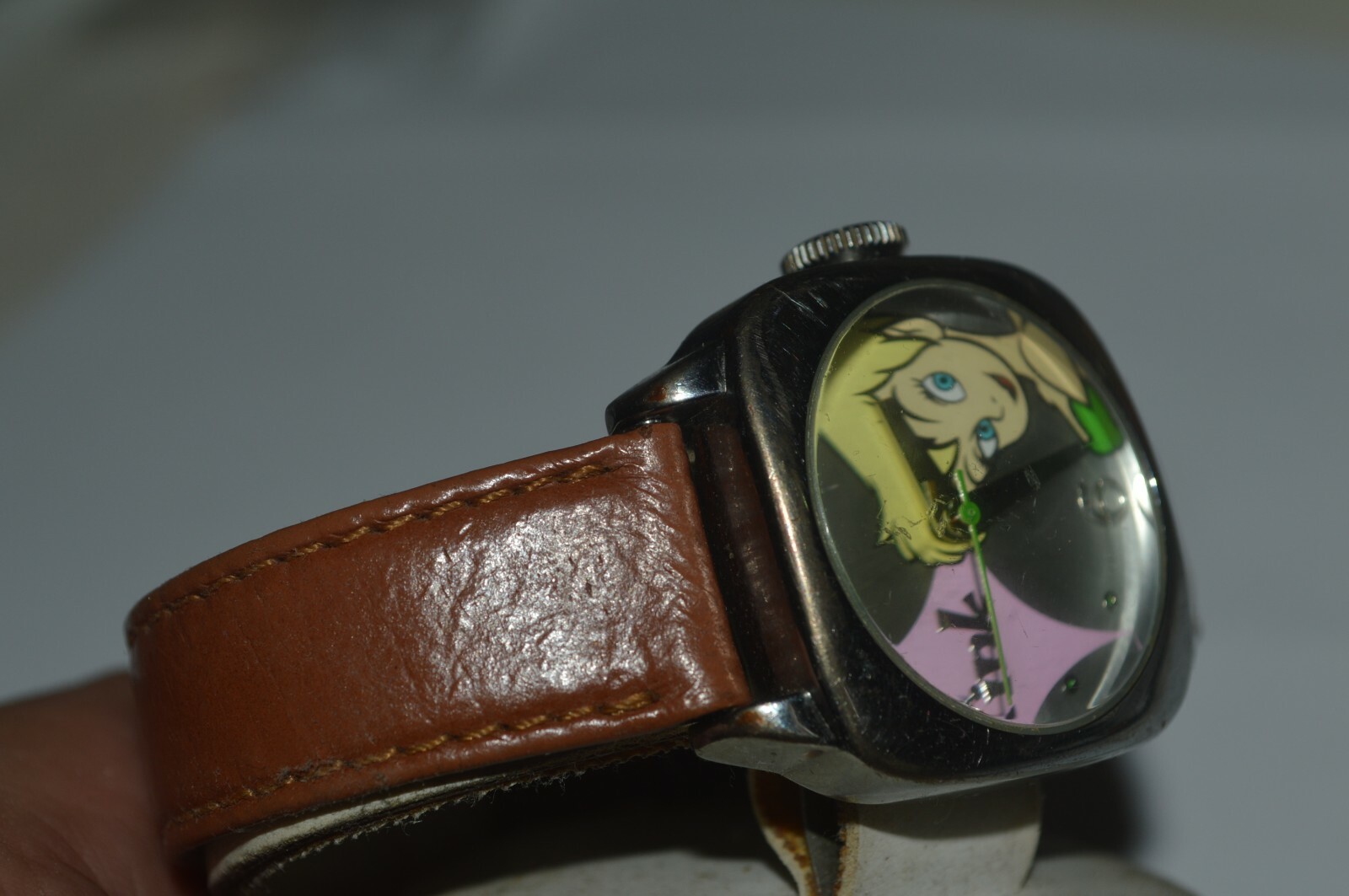 Tinkerbell Disney Watch Model MU1349 SIIO Quartz Unisex 30mm Vintage Works Fine