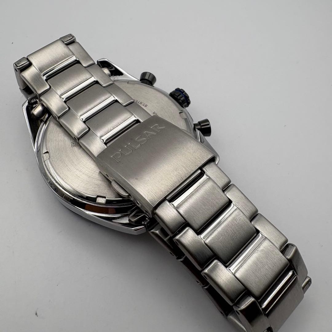 Pulsar VS75-X002 Solar Chronograph Wrist 18cm Mens Watch